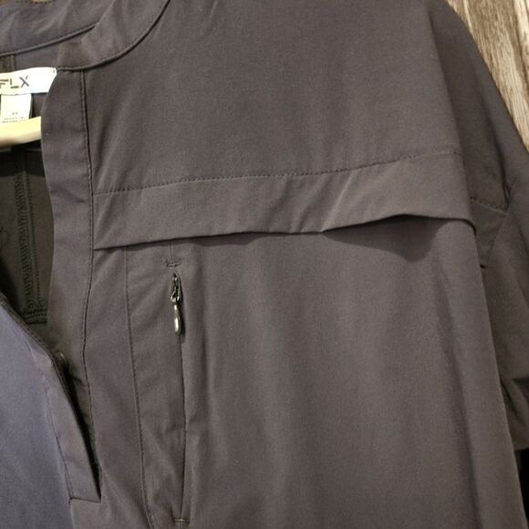 FLX Nylon Cropped Jacket Grey  XSMALL NWT - Picture 9 of 13